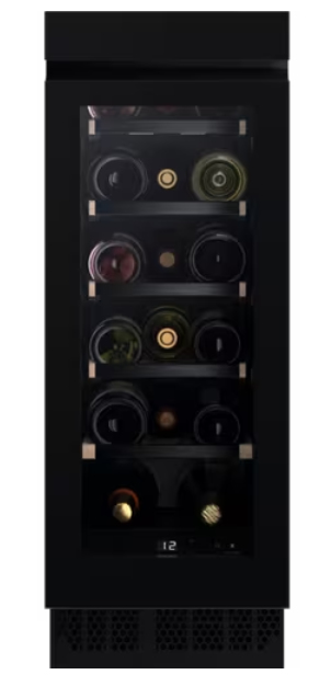 Electrolux WKU30SSP Thermoelectric wine cooler Built-in Black 18 bottle(s)