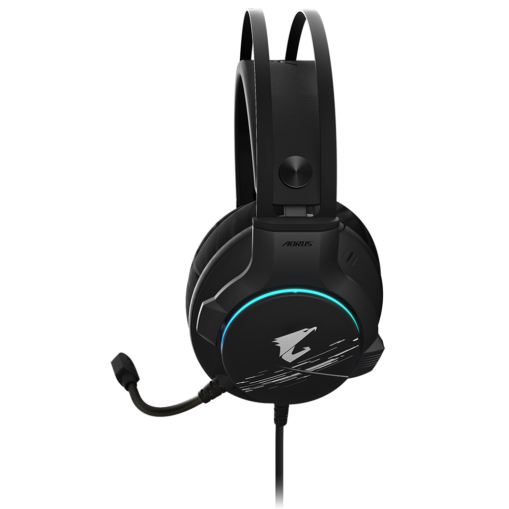 GIGABYTE H1 Headset Wired Head-band Gaming USB Type-A Black – image 6
