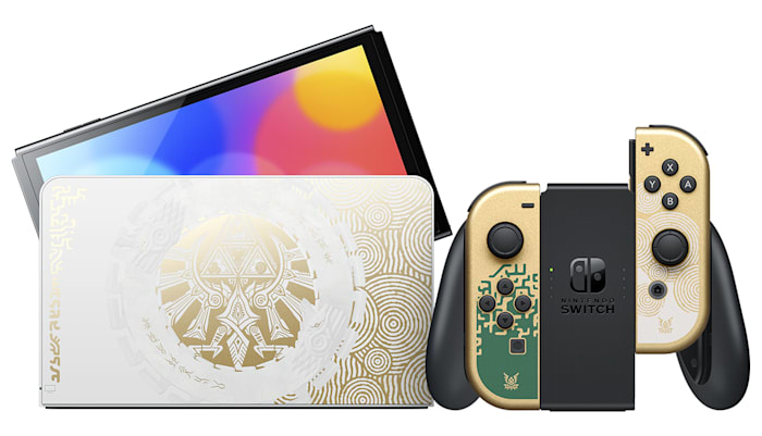 Nintendo Switch OLED Zelda Tears of the Kingdom Edition – image 2