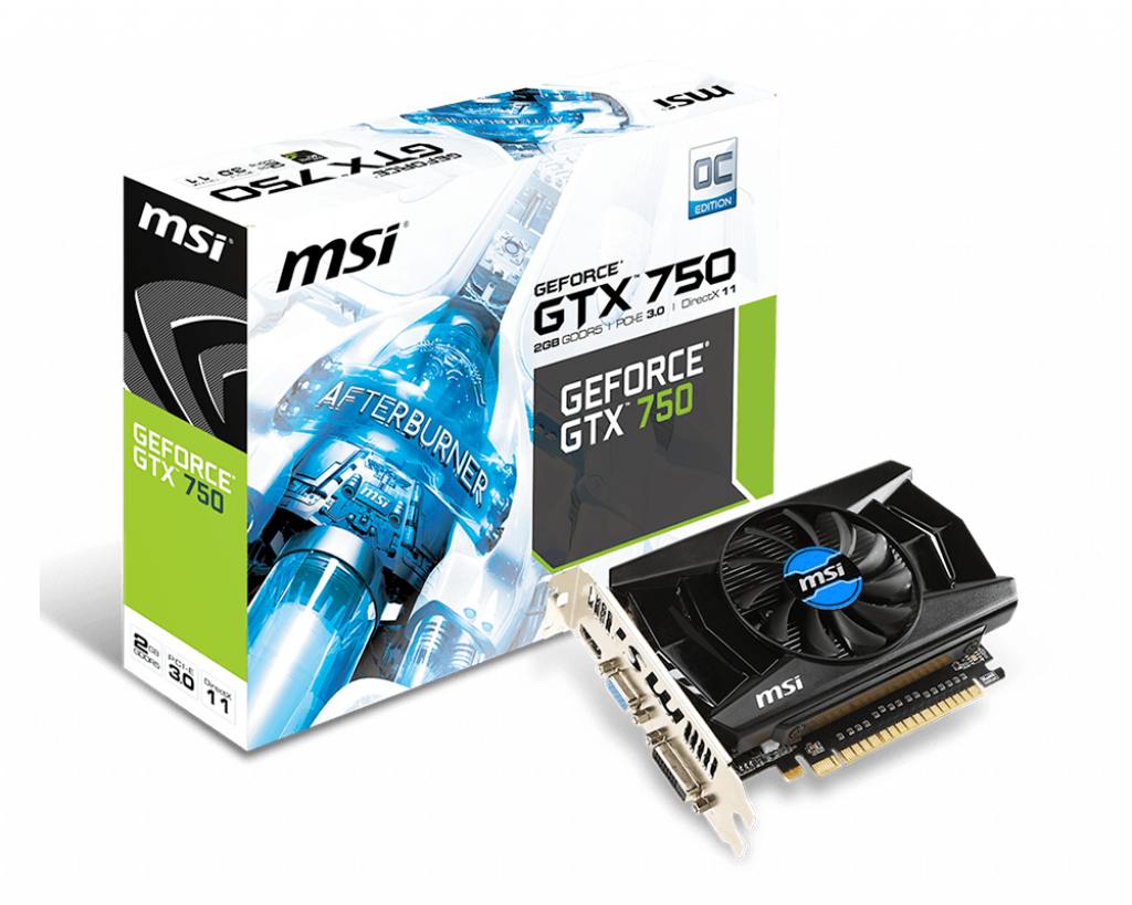 MSI NVIDIA GeForce GTX 750