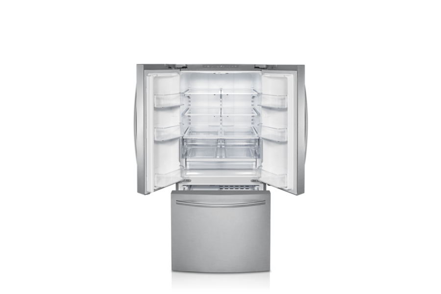 Samsung RF220NCTASR side-by-side refrigerator Freestanding – image 2