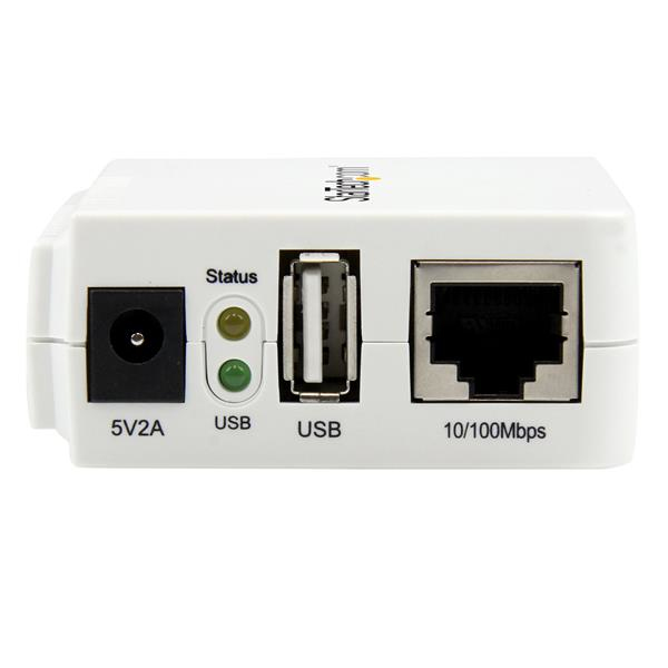 StarTech.com Servidor de Impresión Inalámbrico Wireless N y Ethernet de 1 Puerto USB - 802.11 b/g/n 3 Servidor de Impresion Inalambrico para oficinas