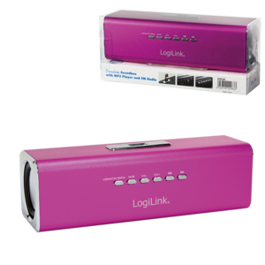 LogiLink DiscoLady Soundbox Pink image 7