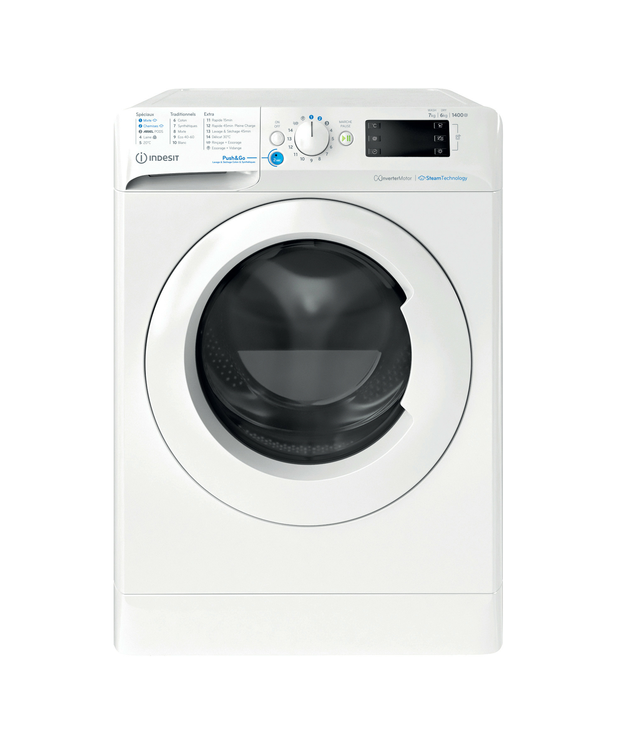 Indesit BDE 76435 WV FR