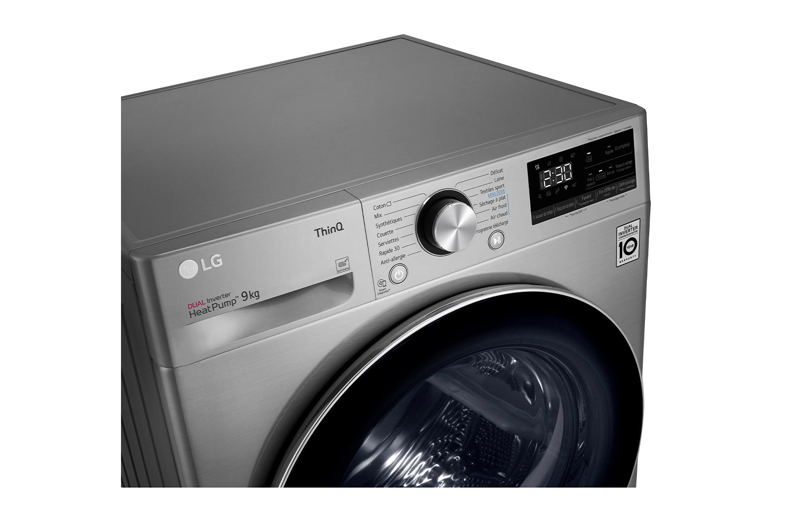 LG RH9V72IX tumble dryer Freestanding Front-load – image 5