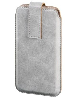 Hama 00123727 mobile phone case Pull case Grey