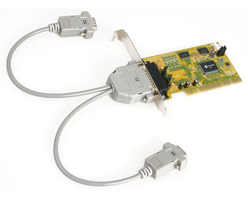 StarTech.com Dual Profile 2 Port RS-232 Serial PCI Card
