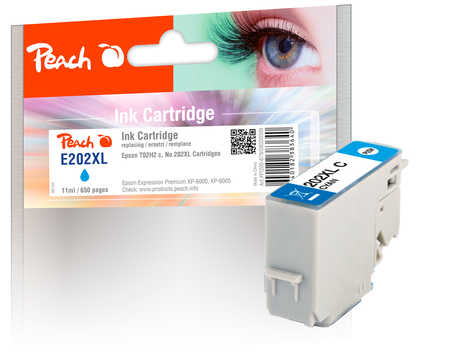 Peach 320399 ink cartridge 1 pc(s) Compatible High (XL) Yield Cyan
