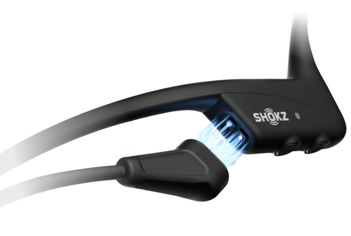 Resim SHOKZ CC102 USB-A Manyetik Şarj Kablosu - 1m, Siyah