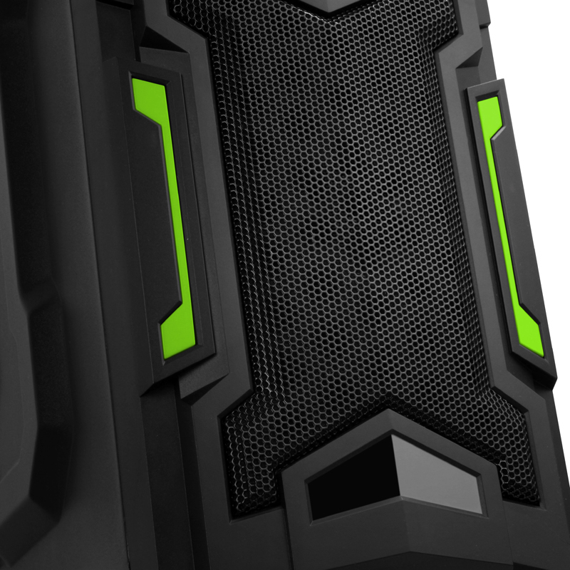 itek Destroyer Midi Tower Black, Green image 6