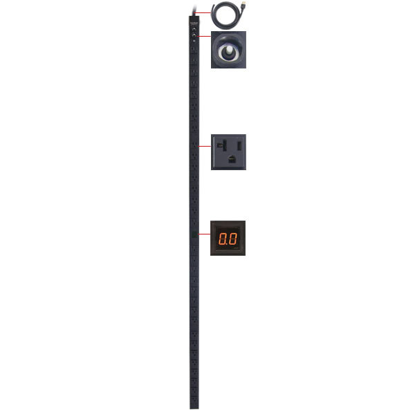 CyberPower PDU30MVT24F power distribution unit (PDU) 24 AC outlet(s) 0U Black – image 2