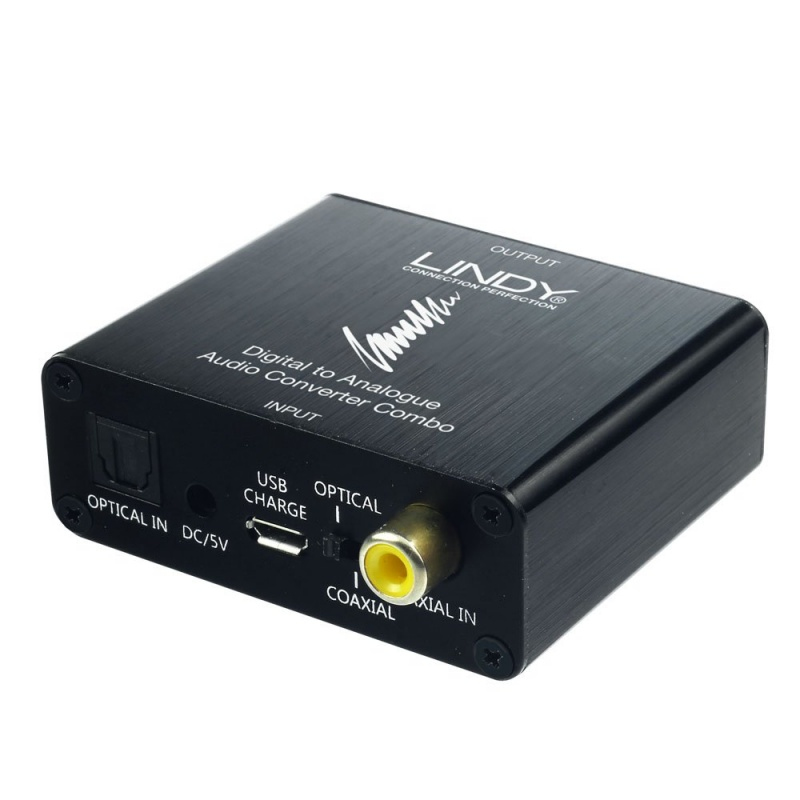Lindy 70469 audio converter Black – image 1