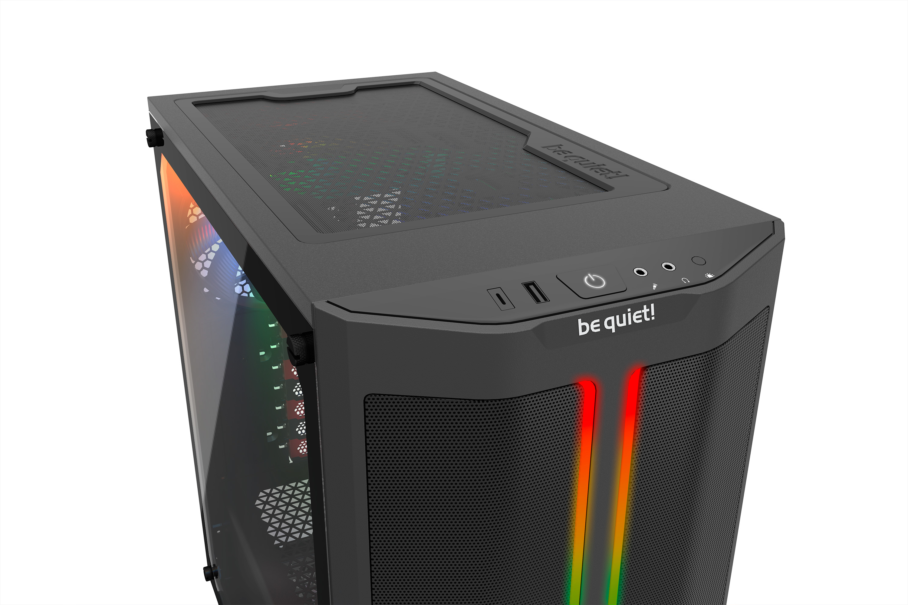 be quiet! Pure Base 500DX Midi Tower Black, Red image 5