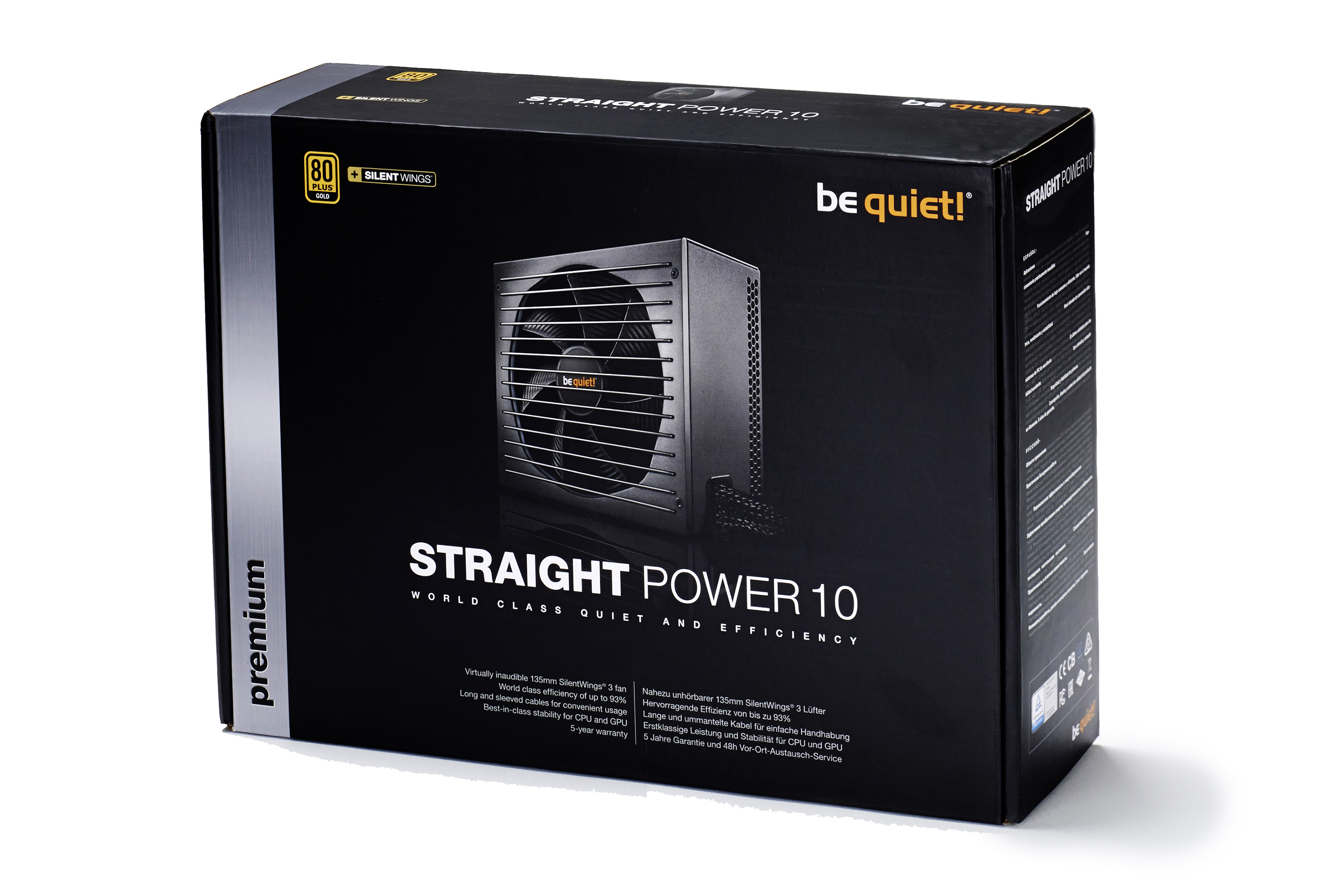 be quiet! Straight Power 10 power supply unit 400 W 20+4 pin ATX ATX Black image 5