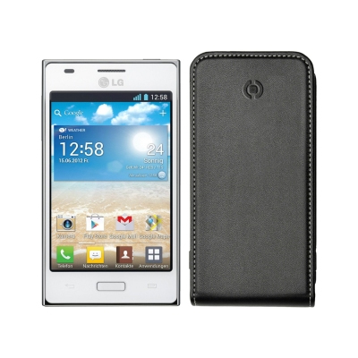 Celly FACE256 mobile phone case Flip case Black