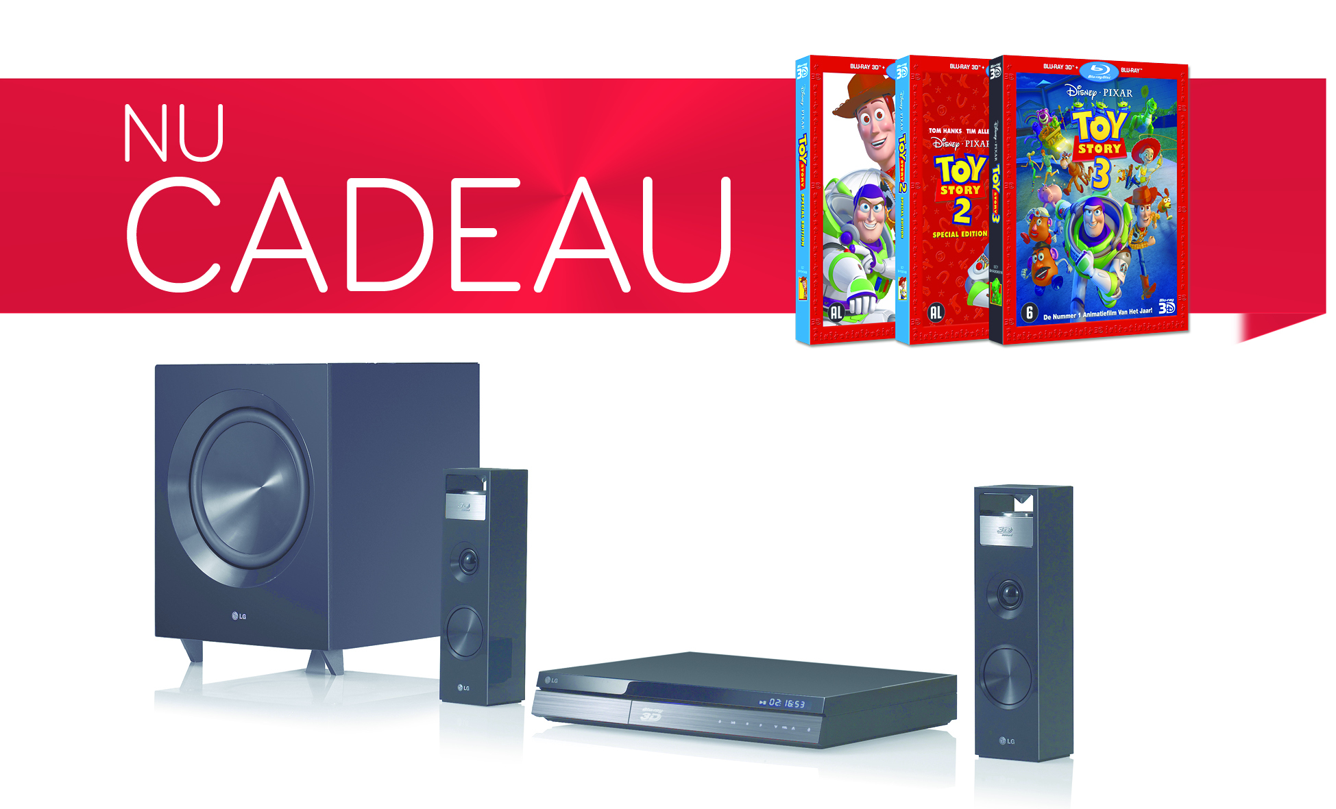 LG HX722 home cinema system 4.1 channels – image 2