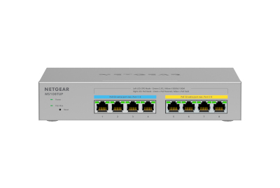 Netgear 8Port Switch 100/1000/2500 MS108TUP 8-Port Ultra60 PoE++ Multi-Gig unmgd Switch