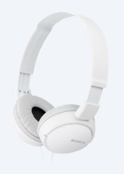 Auriculares Sony Mdr-Zx110 - Alámbricos - 3.5mm - 1.2 Mts - Blanco - MDR-ZX110/W