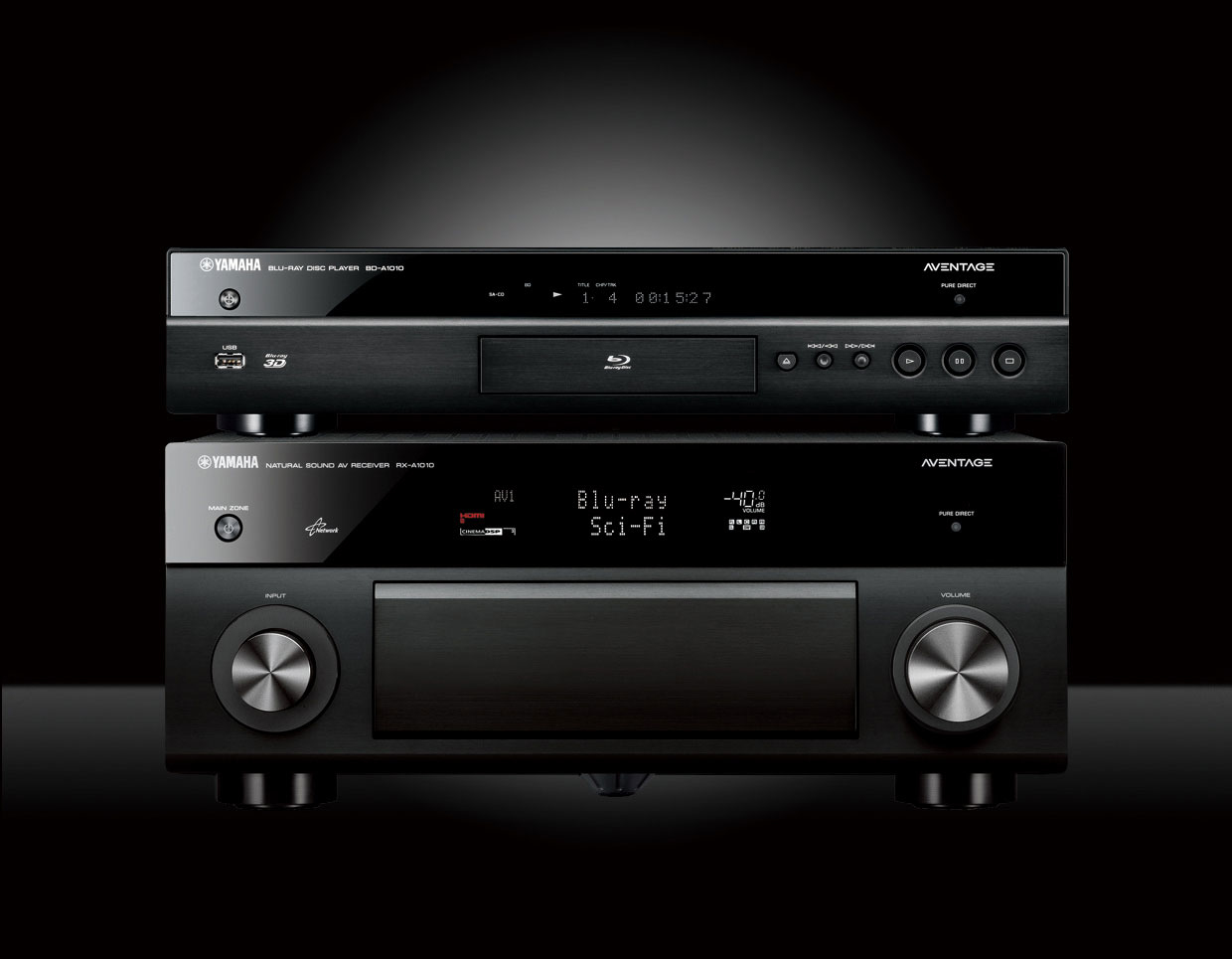 Yamaha BD-A1040 Blu-Ray player 3D Black – image 3