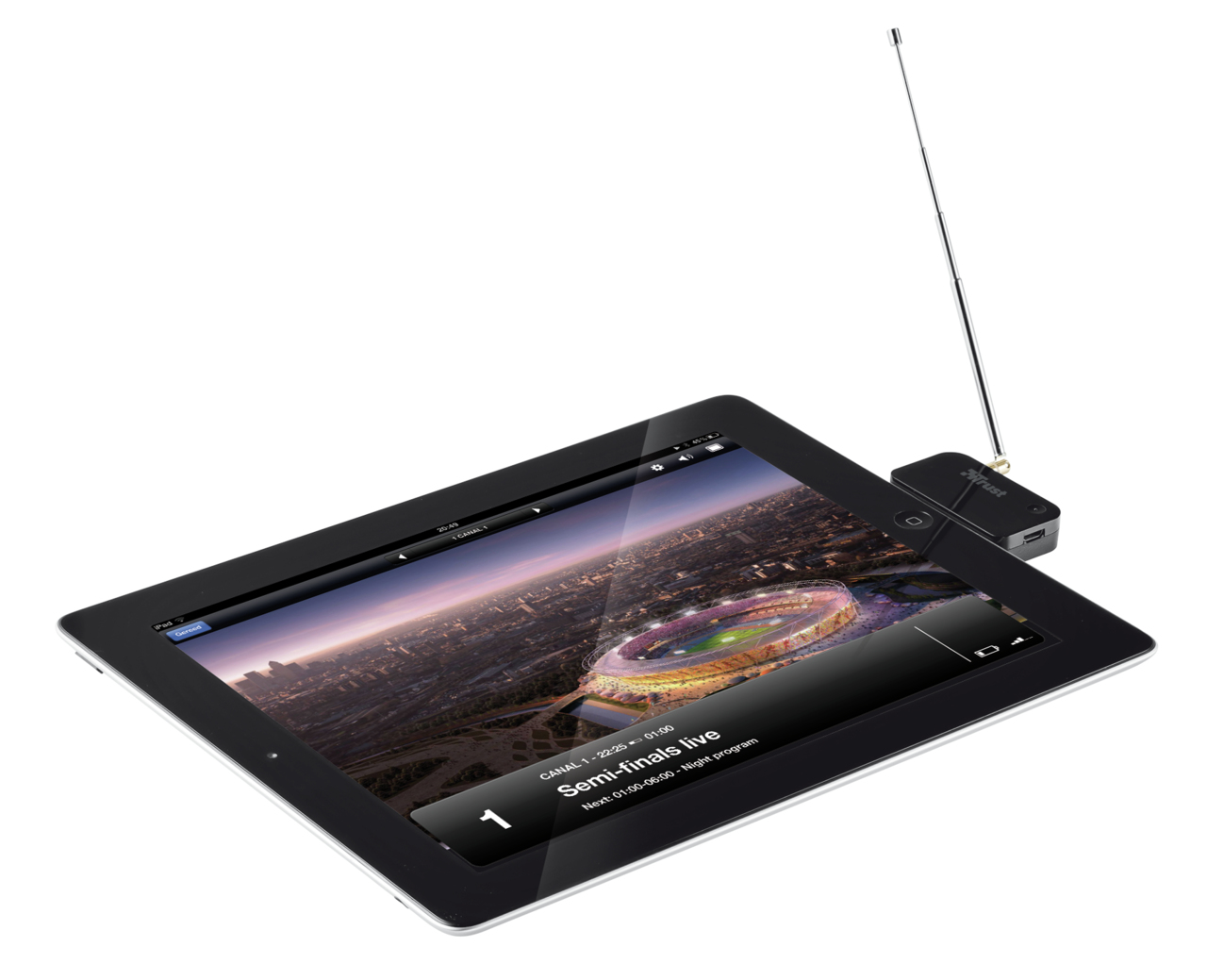 Trust Wireless Digital TV & Radio on your iPad