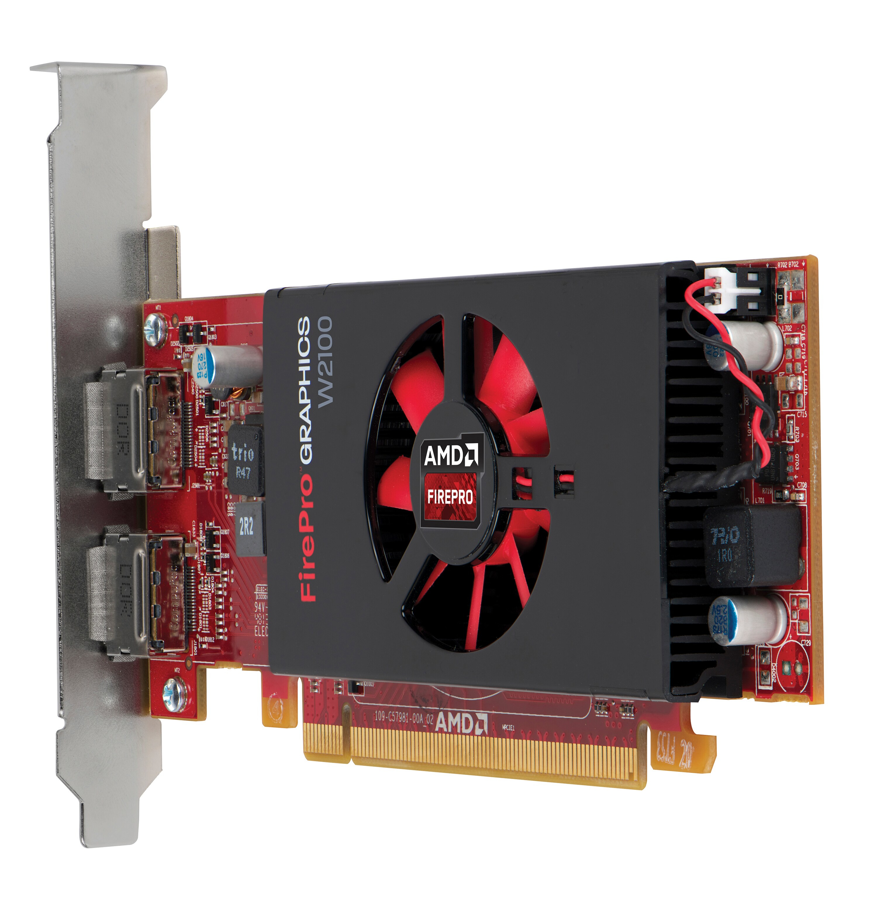 HP AMD FirePro W2100 2GB Graphics Card image 2