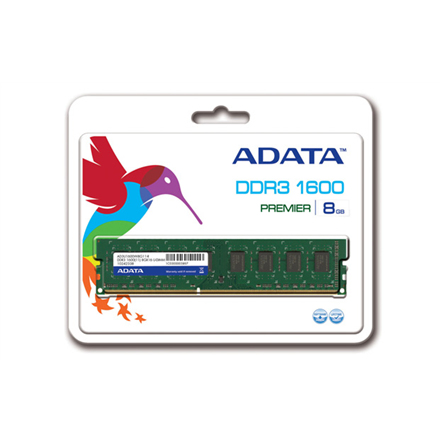 Memoria Ram Adata Ddr3L 8Gb 1600Mhz - ADDU1600W8G11-S Memoria Ram Adata Ddr3L 8Gb 1600Mhz - ADDU1600W8G11-S