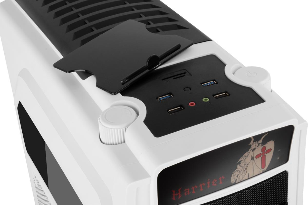 itek Harrier 01 Midi Tower Black, White image 6