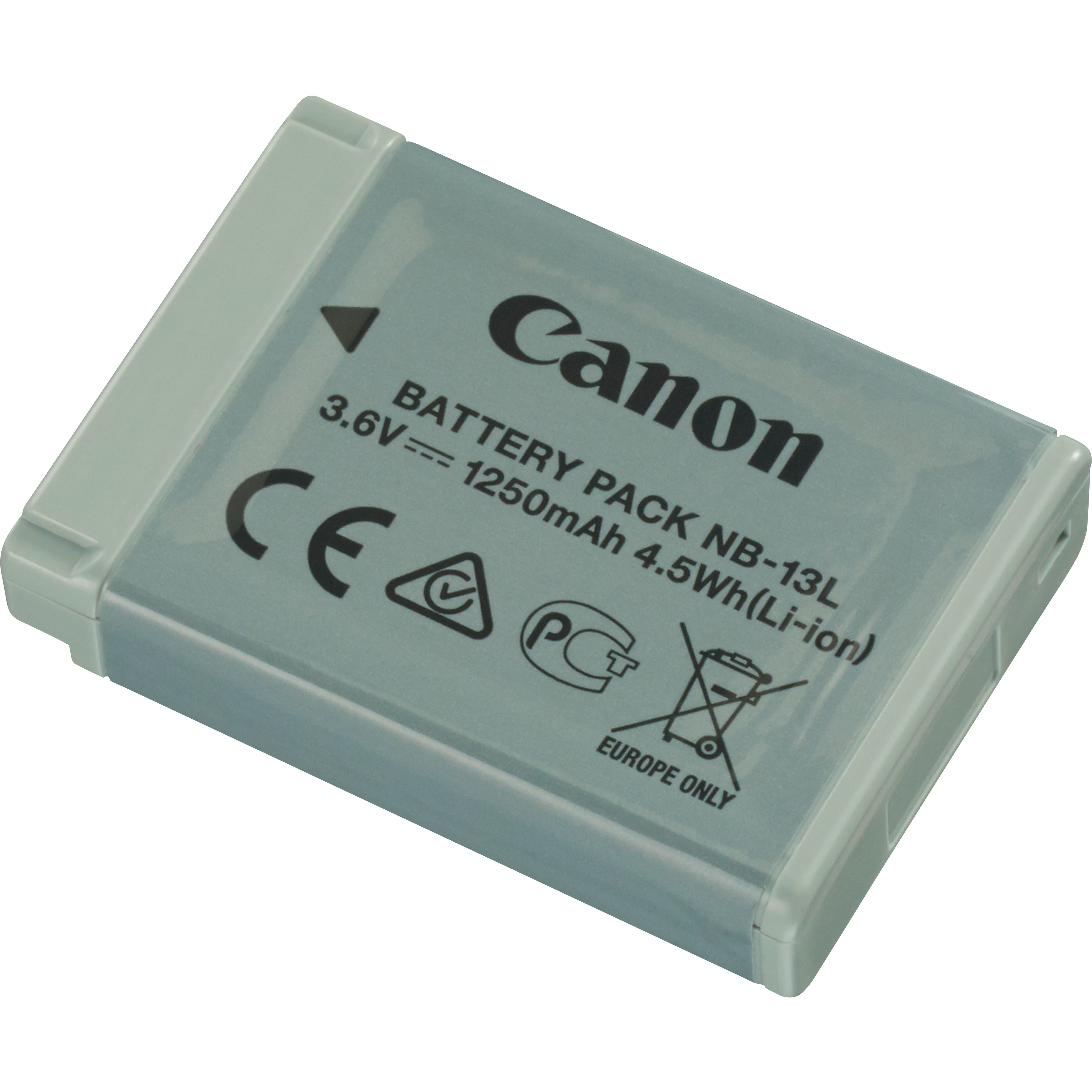 Canon Battery Pack NB-13L - Battery - Li-Ion - 1250 mAh - for PowerShot G1, G5, G7, G9, SX620, SX720, SX730, SX740