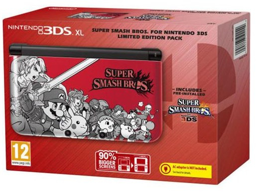 Nintendo New 3DS XL + Super Smash Bros — vue 1 sur 1