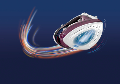 Tefal UltraGliss FV4993E0 iron Dry & Steam iron Durilium Airglide soleplate – image 2