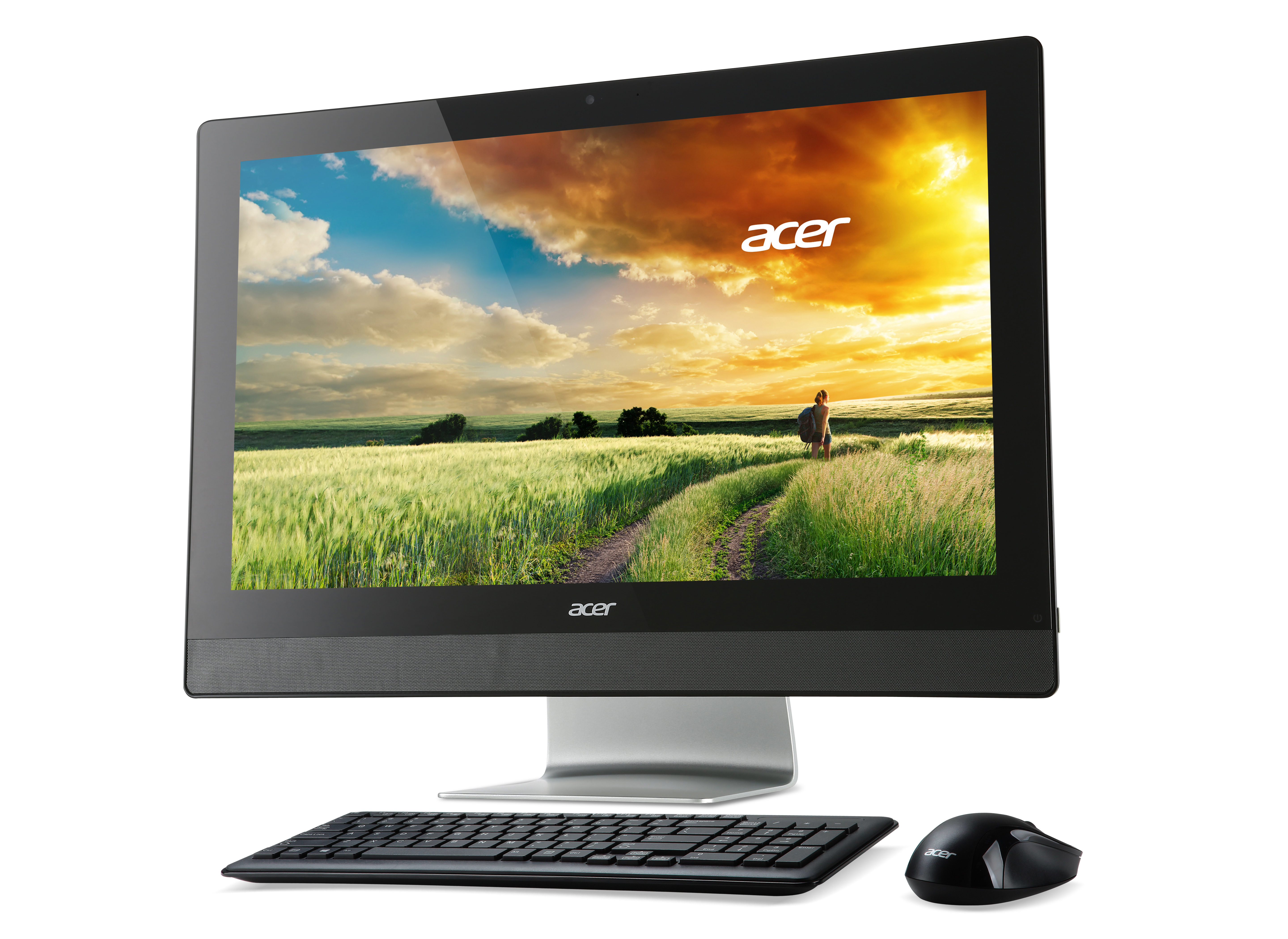 Acer Aspire Z3-710 Intel® Core™ i3 i3-4170T 60.5 cm (23.8″) 1920 x 1080 pixels Touchscreen All-in-One PC 4 GB DDR3L-SDRAM 1 TB HDD Windows 8.1 Silver image 3