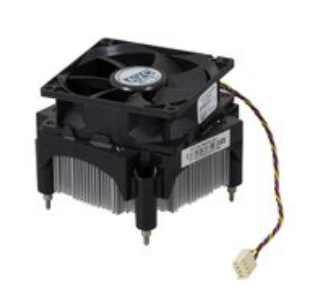 HP 481422-001 computer cooling system Processor Air cooler Black, Metallic