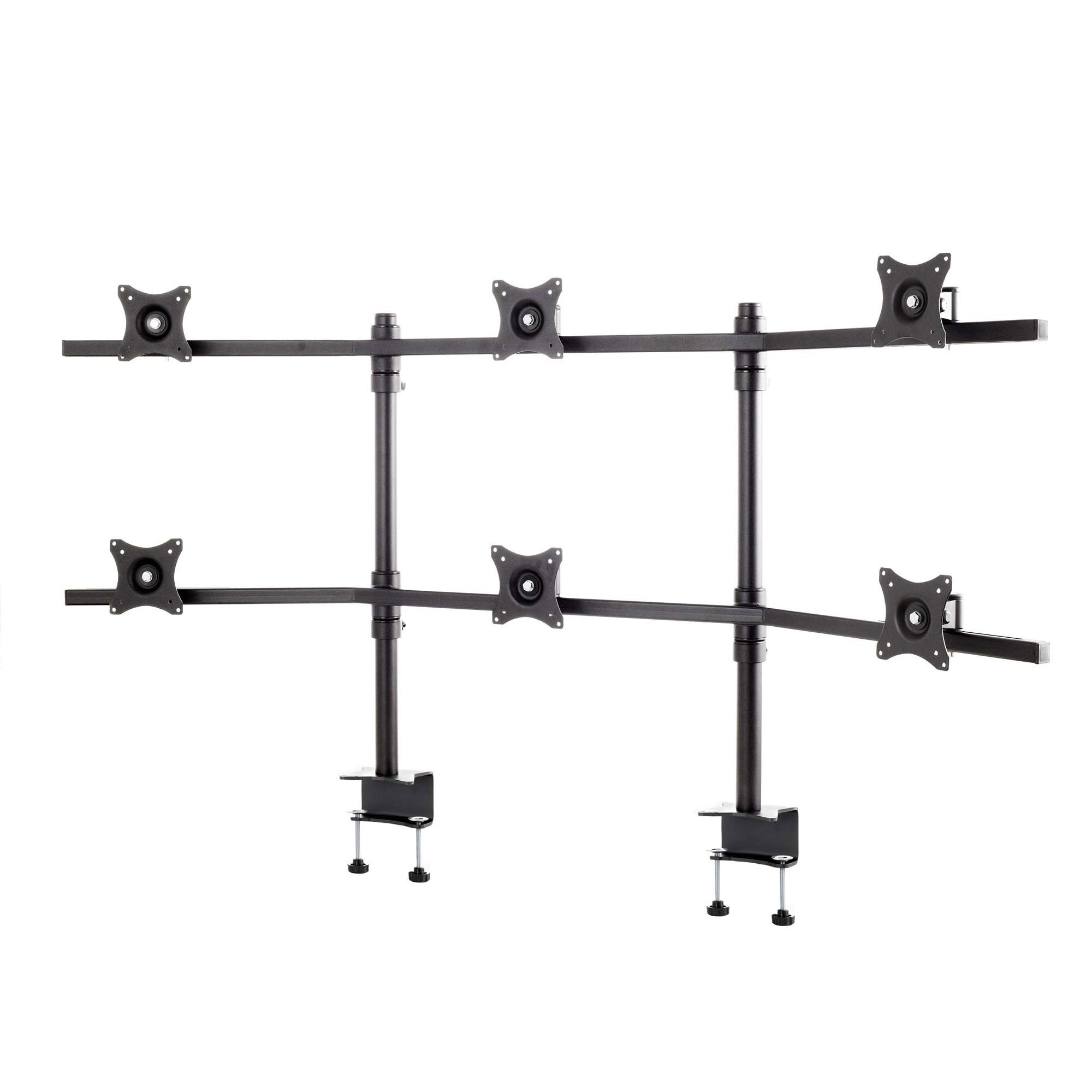 Edbak SV16 Supporti a parete per TV 68,6 cm (27") Scrivania Nero