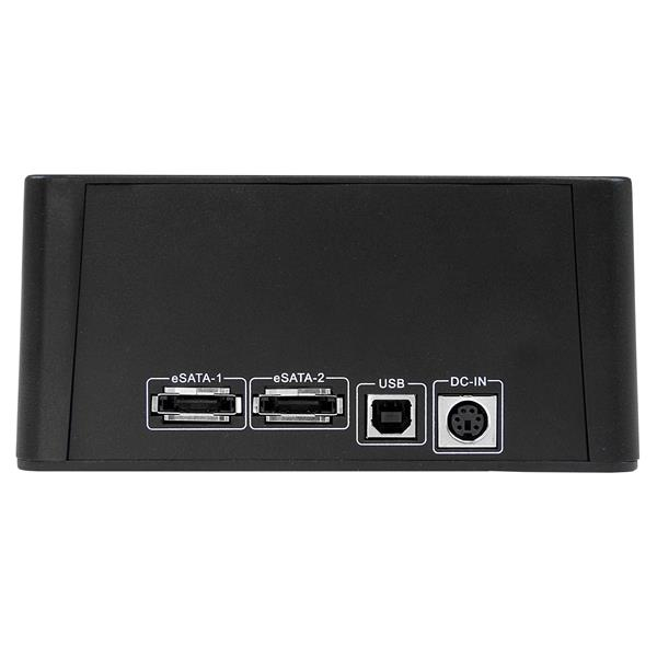 StarTech.com eSATA USB to SATA Hard Drive Docking Station for Dual 2.5 or – image 3