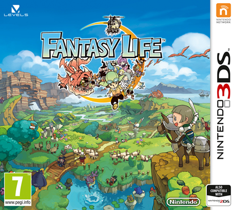 Nintendo Fantasy Life Standard Inglise keel, Hispaania Nintendo 3DS