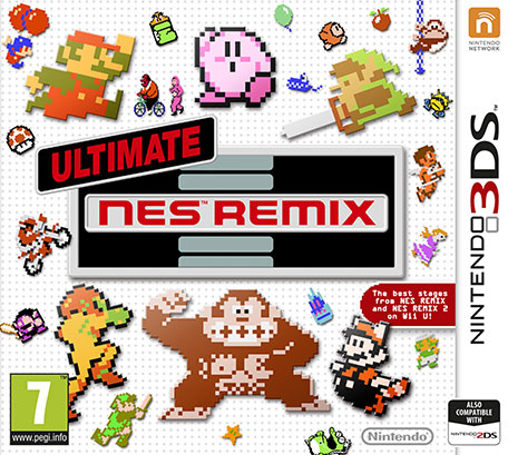 Nintendo Ultimate NES Remix Standard Inglise keel, Hispaania Nintendo 3DS