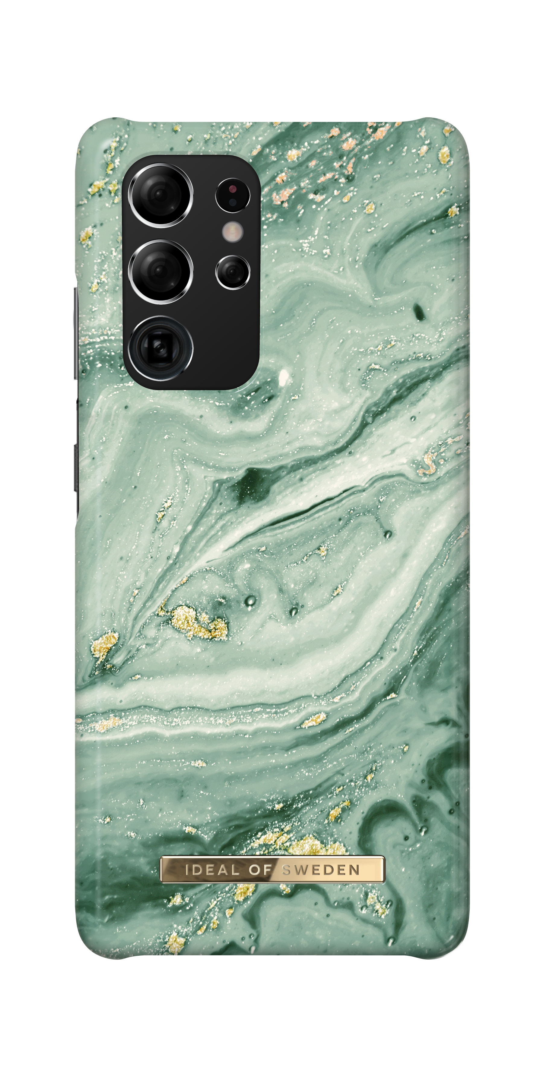 iDeal of Sweden Printed Case Galaxy S21 Ultra Mint Swirl Marble – image 3