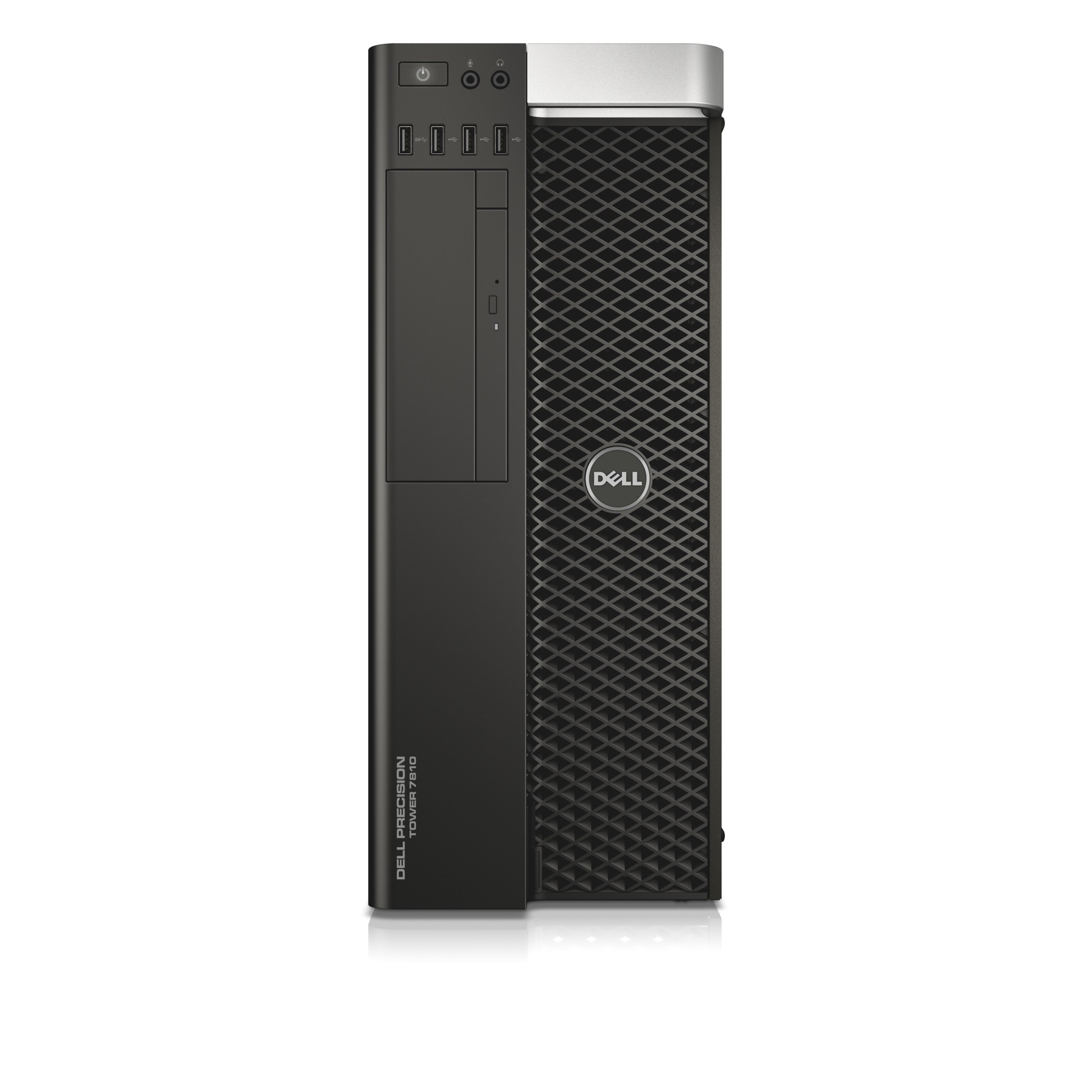 DELL Precision T7810 Intel® Xeon® E5 v4 E5-2620V4 32 GB DDR4-SDRAM 2.25 TB HDD+SSD Windows 7 Professional Tower Workstation Black, Silver image 2