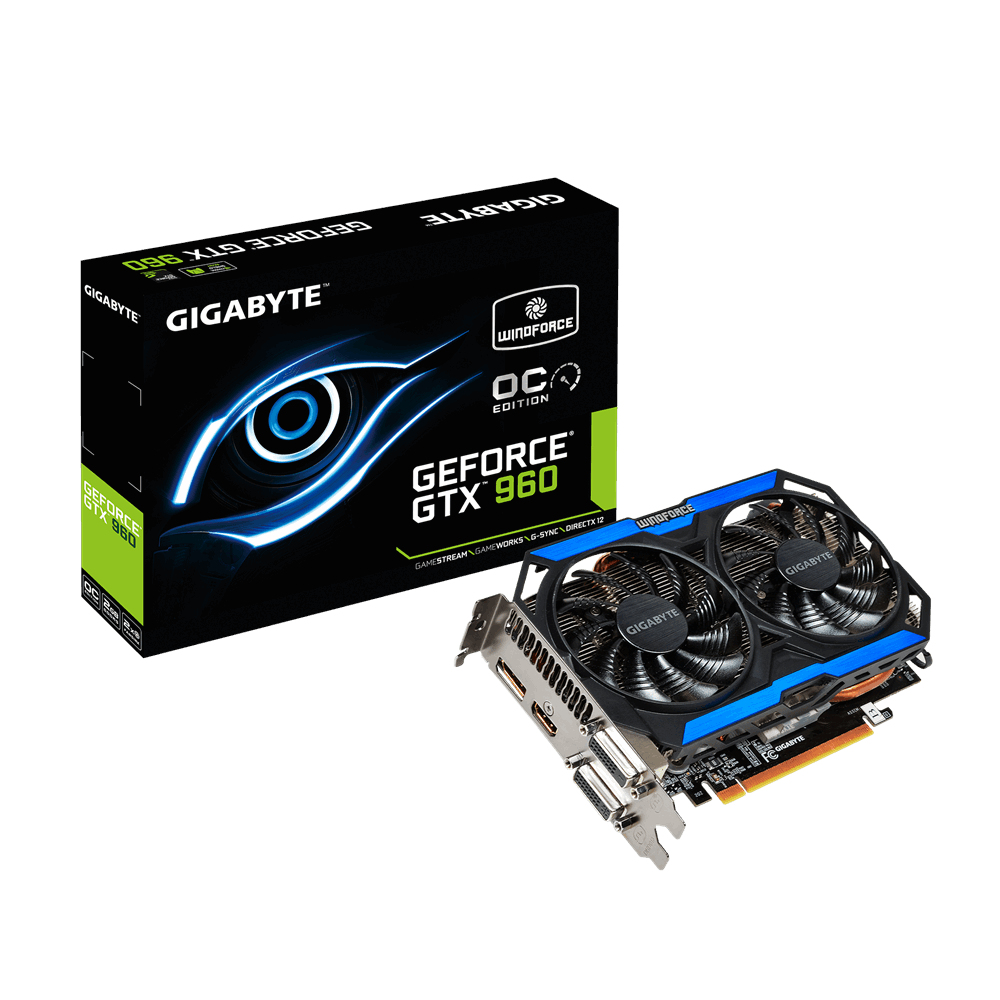 GIGABYTE GV-N960OC-2GD NVIDIA GeForce GTX 960 – image 1