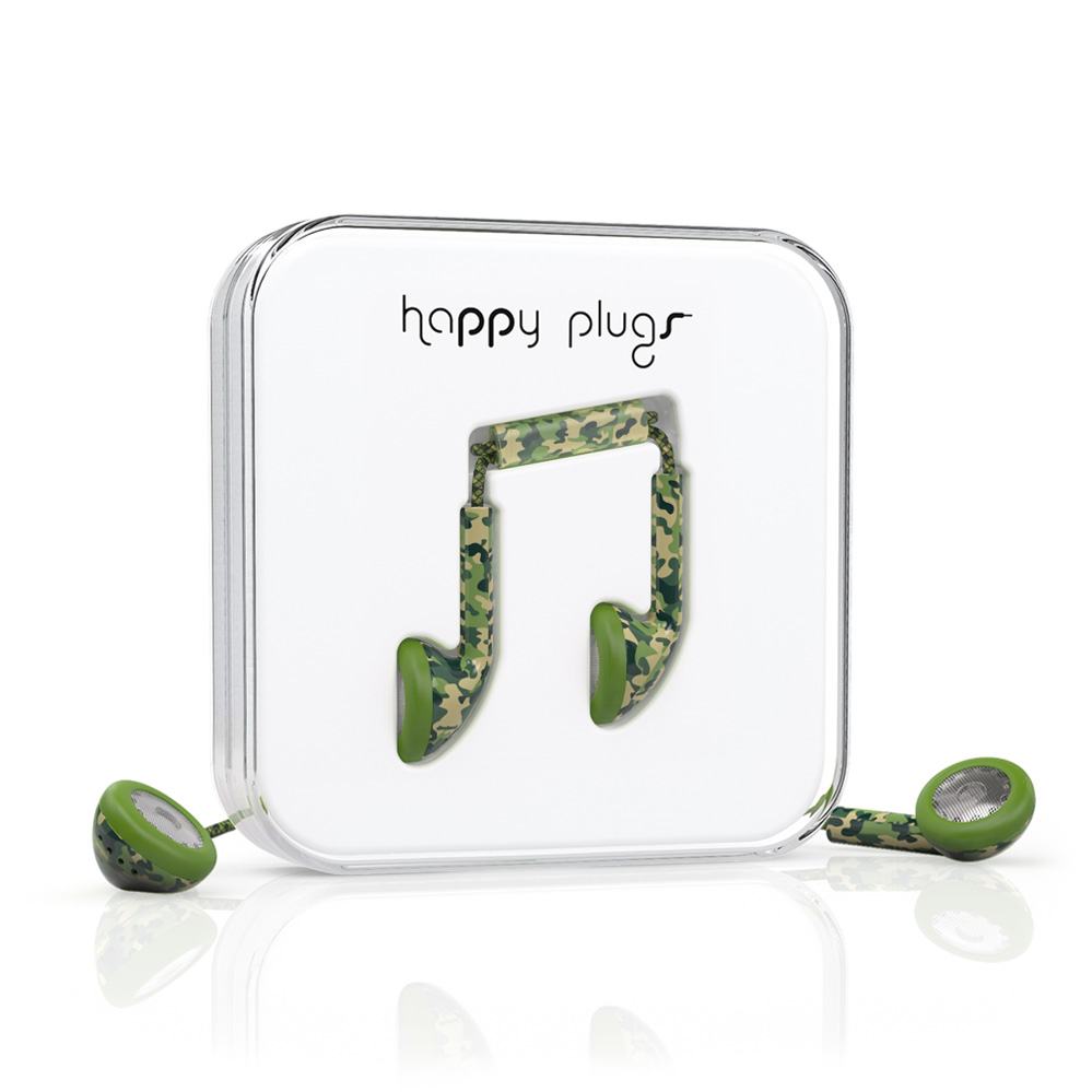 Happy Plugs Earbud Camouflage Headset Wired In-ear image 3