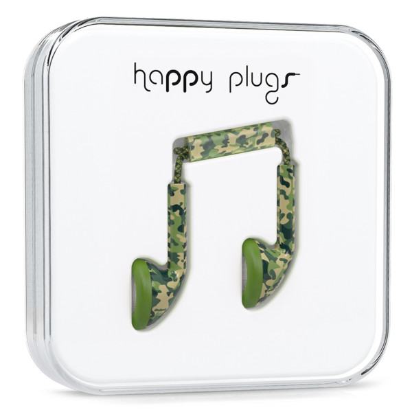 Happy Plugs Earbud Camouflage Headset Wired In-ear image 1