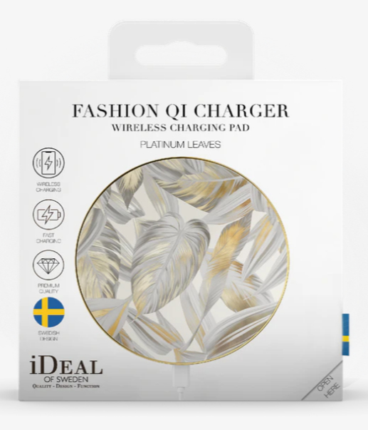 iDeal of Sweden IDFQI-117 mobile device charger Smartphone Gold, Metallic Earth magnetic field Wireless charging Indoor – image 3