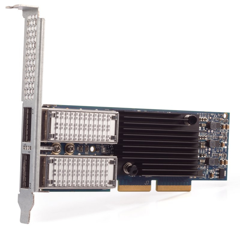 Lenovo 00FP650 Dahili PCI Express Kablolu Fiber Ağ Adaptörü 40000 Mbit/s Yeşil