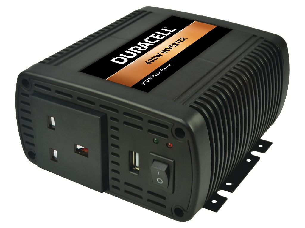 Duracell 400W Single UK Socket Inverter – image 2