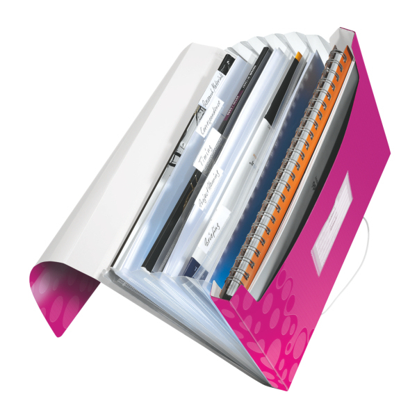 Projektmappe WOW A4 PP pink metallic