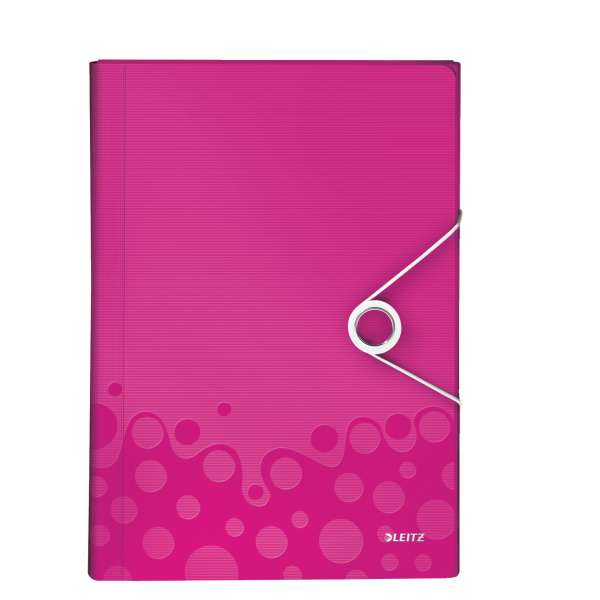 Projektmappe WOW A4 PP pink metallic