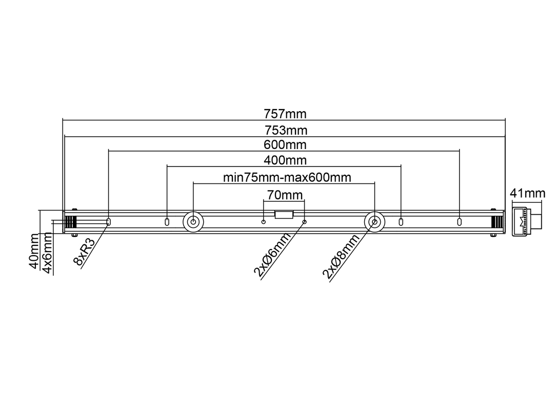 Multibrackets M Universal Wallmount Black Medium – image 6