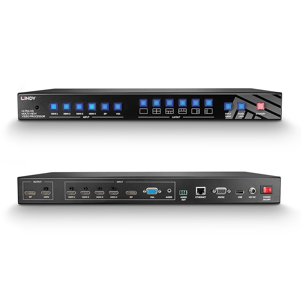 Lindy 6 Port Multi AV to HDMI 2.0 – image 3