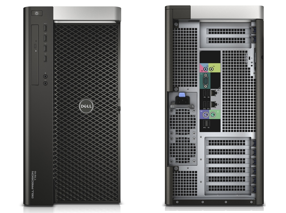 DELL Precision T7610 Intel® Xeon® E5 V2 Family E5-2620V2 16 GB DDR3-SDRAM 1 TB HDD NVIDIA® Quadro® K4000 Windows 7 Professional Tower Workstation Black image 3