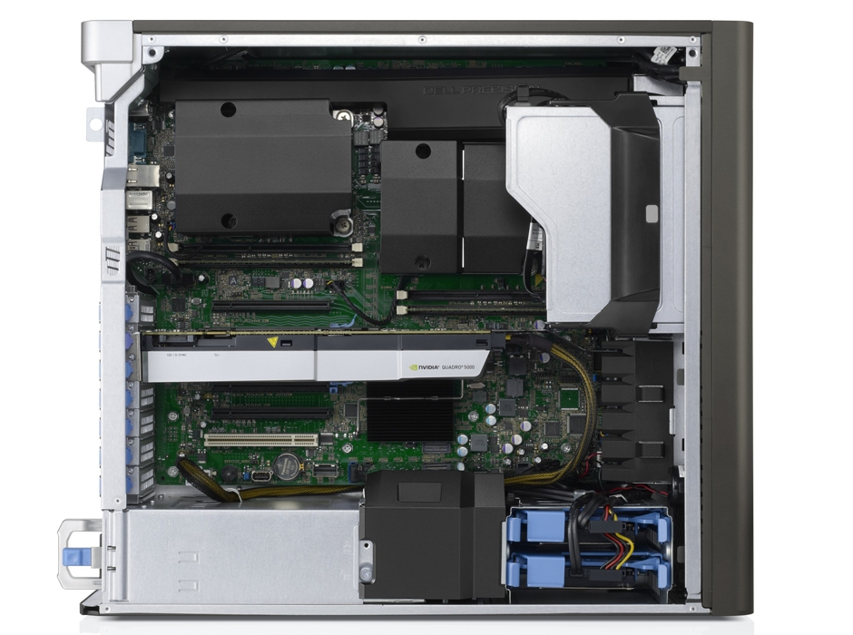 DELL Precision T7610 Intel® Xeon® E5 V2 Family E5-2620V2 16 GB DDR3-SDRAM 1 TB HDD NVIDIA® Quadro® K4000 Windows 7 Professional Tower Workstation Black image 4
